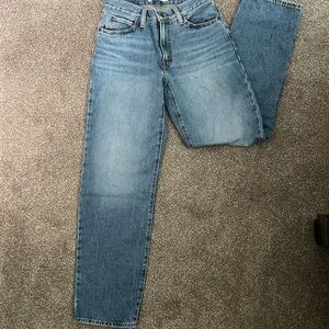 94’ baggy Levi's Light Blue Straight-Leg Women's jeans